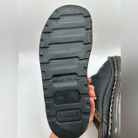 RARE vintage Dr Marten Star Cut Out Studded Slides Made In England Dunnet Sandal - Picture 15 of 17